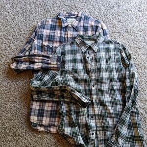 Ralph Lauren Denim Supply 2 button downs, L